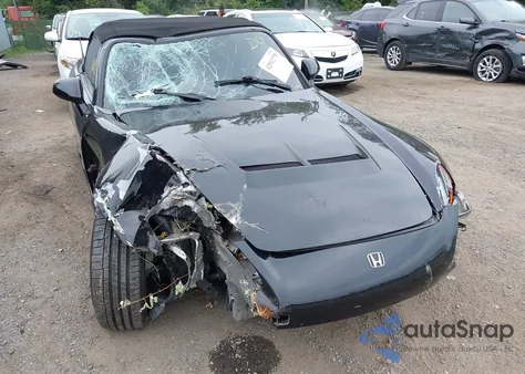 2000 Honda S2000 z USA, uszkodzony, nr VIN JHMAP1145YT005369